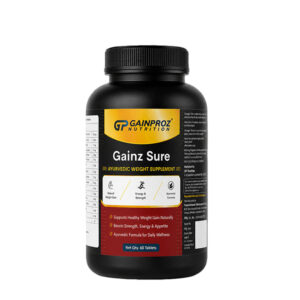 Gainz Sure – Ayurvedic Weight Gain Supplement by Gainproz Nutrition
